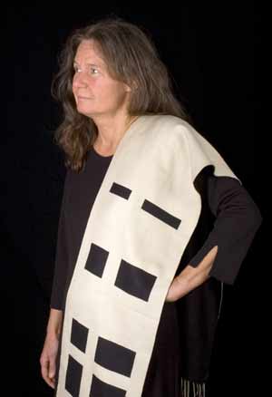 Handweberin und Textilingenieurin Petra Wehmeyer